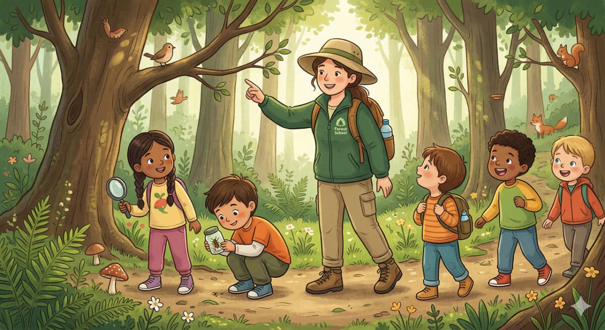 초등학생 숲체험