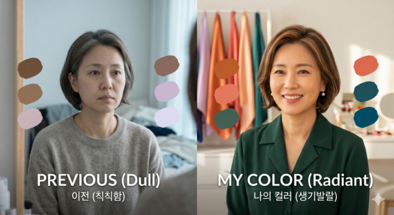 중년 퍼스널 컬러