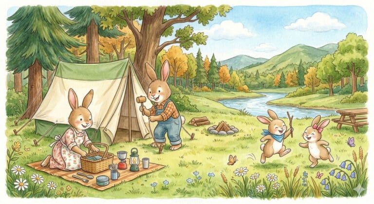 아이와 캠핑 장점